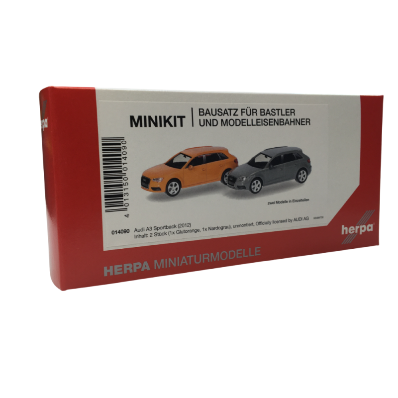 Audi A3 Sportback, 2012, MiniKit  - HERPA 014090 - HO 1/87