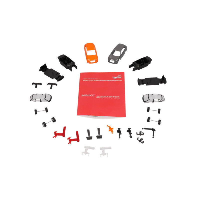 Audi A3 Sportback, 2012, MiniKit  - HERPA 014090 - HO 1/87