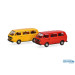 Volkswagen T3 Bus, MiniKit jaune et rouge - HERPA 03093-005 - HO 1/87