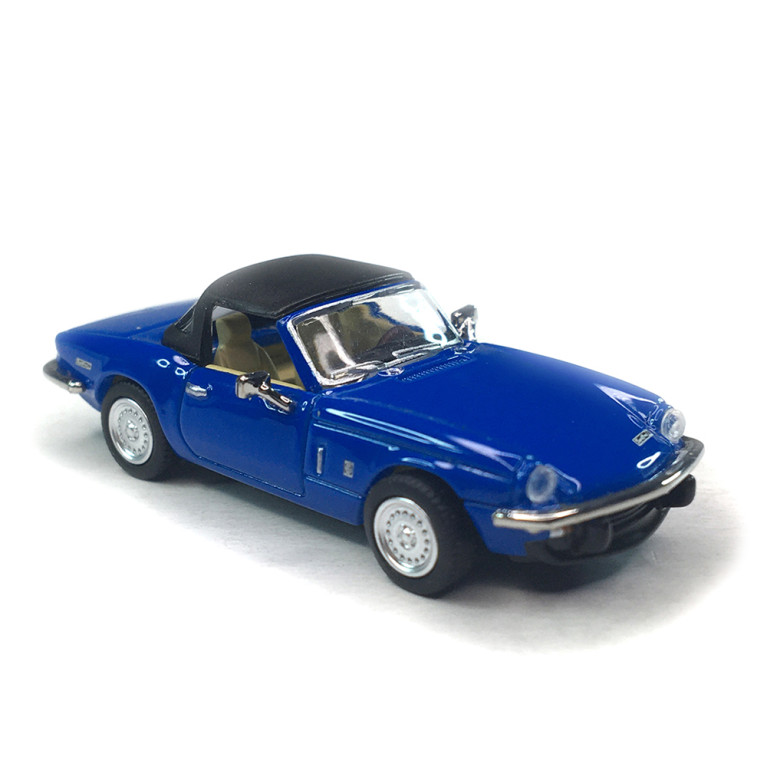 Triumph Spitfire MK IV toit fermé, bleu, 1970 - BREKINA 15178 - HO 1/87