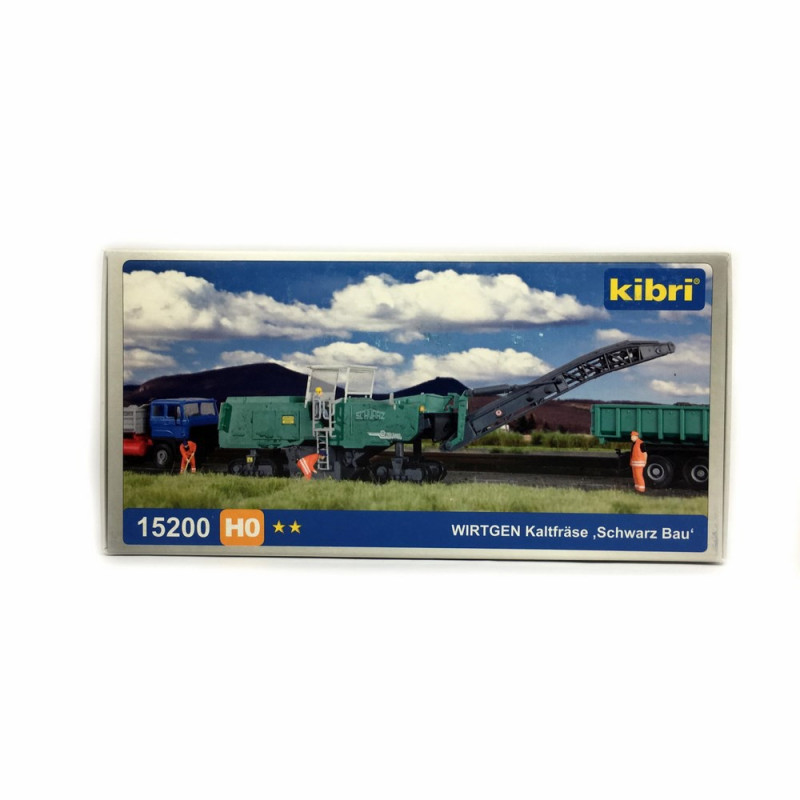 Profileuse fraiseuse pour route Wirtgen maquette à monter -HO-1/87-KIBRI 15200