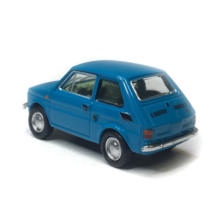 Fiat 126, bleue, 1972 - BREKINA 22370 - HO 1/87
