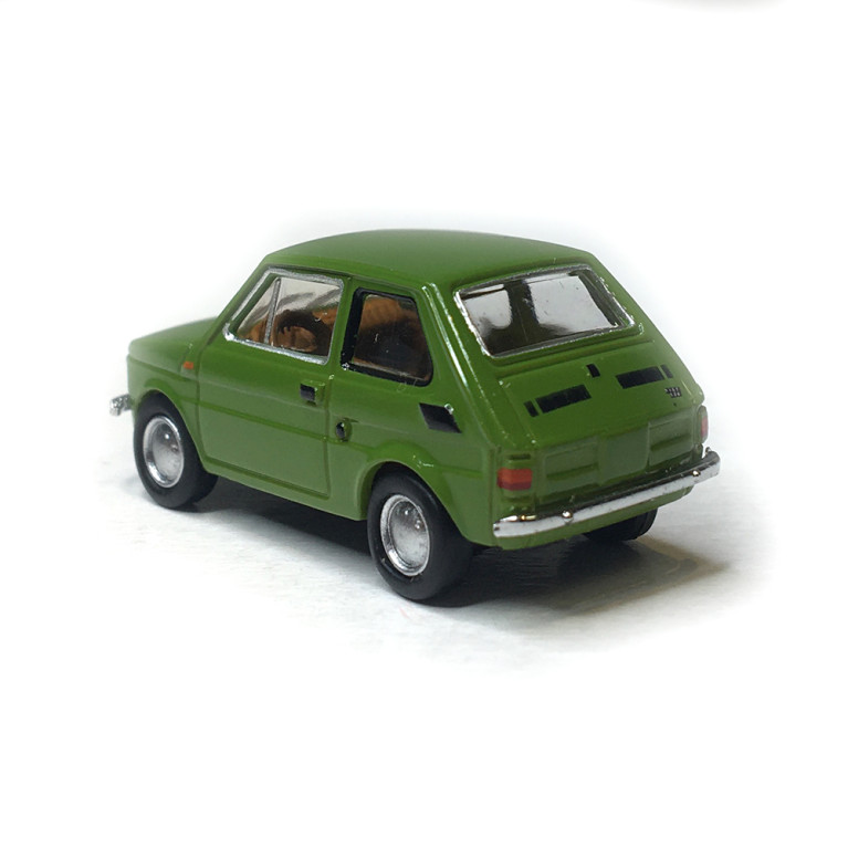 Fiat 126, verte, 1972 - BREKINA 22368 - HO 1/87