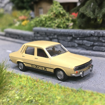 Dacia 1300, beige, 1970 - BREKINA 14509 - HO 1/87