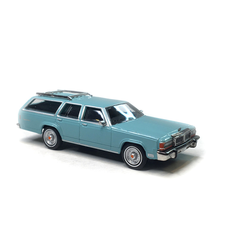 Ford LTD Country Squire, bleu clair, 1979 - BREKINA 19631 - HO 1/87