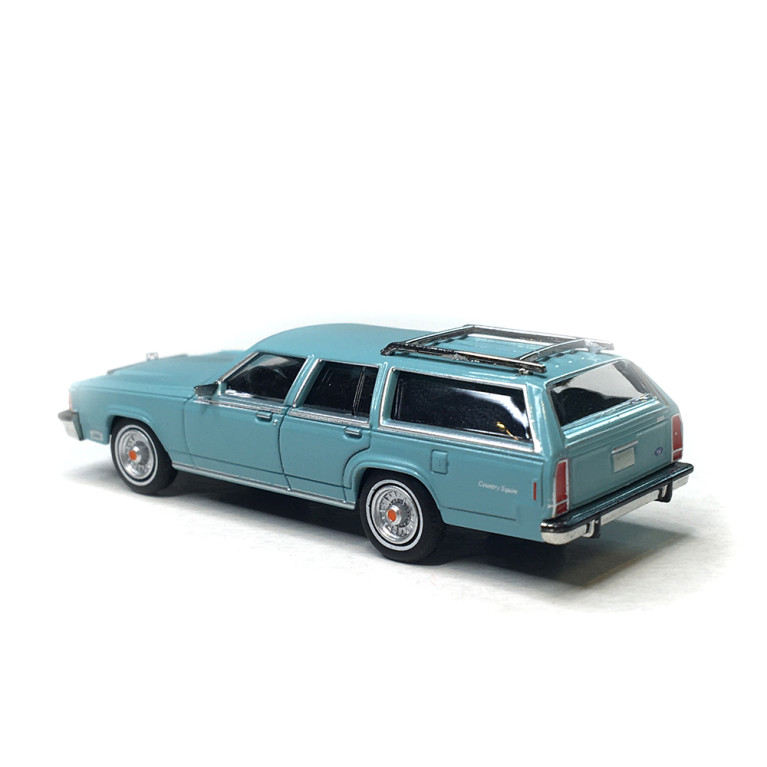 Ford LTD Country Squire, bleu clair, 1979 - BREKINA 19631 - HO 1/87