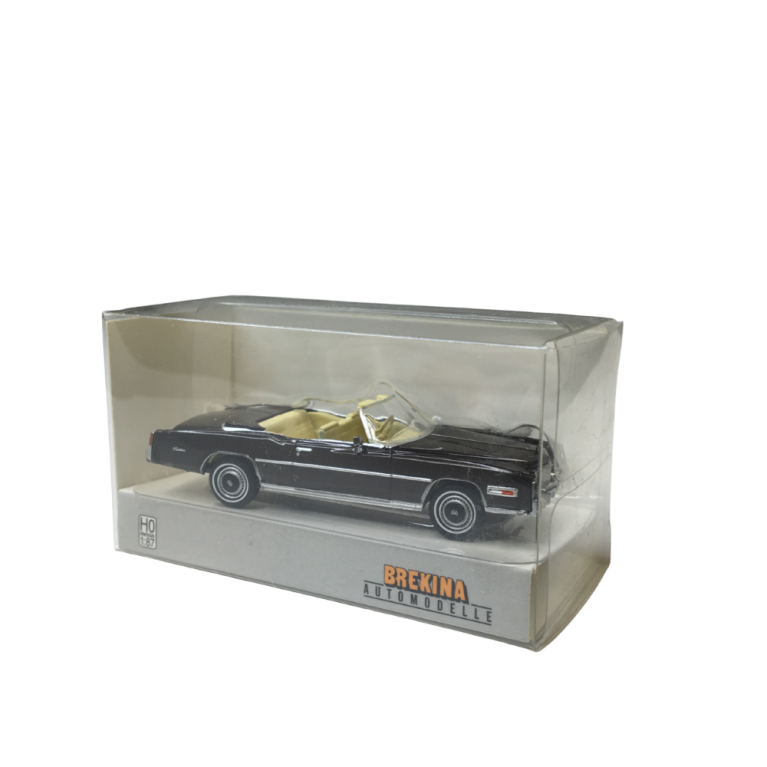 Cadillac El Dorado cabriolet, brun foncé, 1976 - BREKINA 19757 - HO 1/87