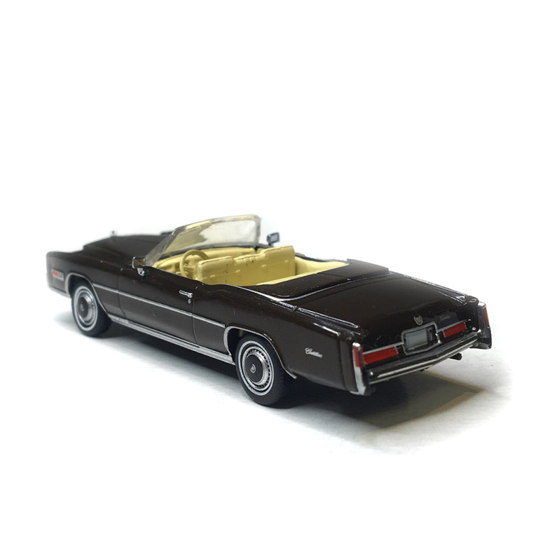 Cadillac El Dorado cabriolet, brun foncé, 1976 - BREKINA 19757 - HO 1/87