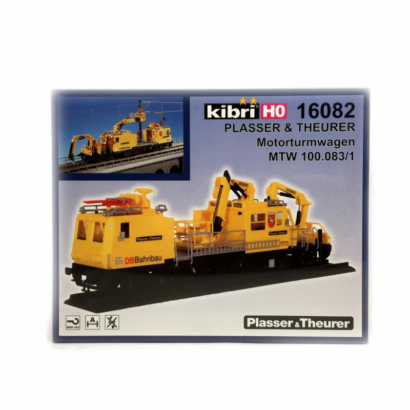 Kibri 16082 Motorturmwagen MTW 100.083/1 DB Bahnbau, H0, Bausätze