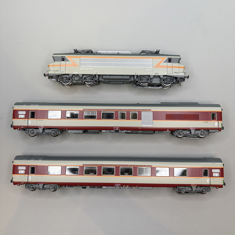 Coffret grand confort SNCF "Etendard" - LSMODELS 11504 - HO 1/87