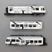 Automotrice RaBe 525 038-6 NINA "Westside", 3 éléments, BLS - LSMODELS 17203AC