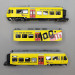 Automotrice RaBe 525 037 NINA "Login", 3 éléments, BLS - LSMODELS 17201AC