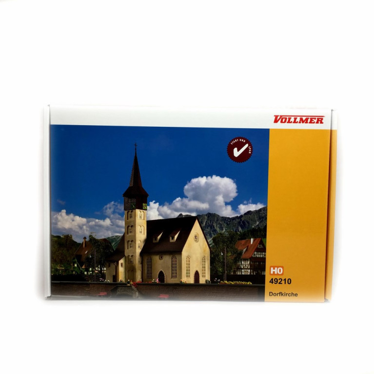 Eglise maquette à monter -HO-1/87-VOLLMER 49210