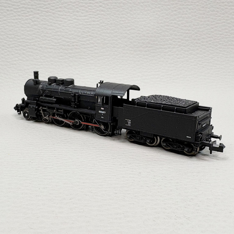 Locomotive à vapeur 638.1677, ÖBB - MINITRIX 16387