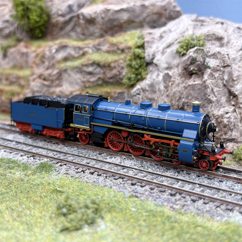 Locomotive à vapeur série 18.5 S3/6, DRG, Ep. II, digital son - MINITRIX 16189 - N 1/160