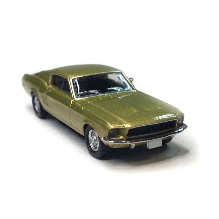Ford Mustang Fastback, or métallisé, 1968 - BREKINA 19609 - HO 1/87