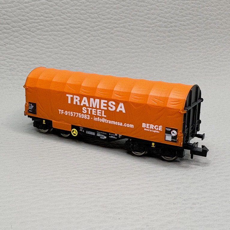 Wagon à bâche coulissante Shimmns, Tramesa Steel - FLEISCHMANN 6660125