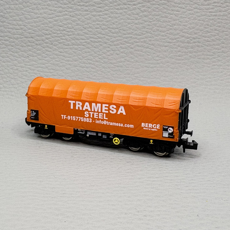 Wagon à bâche coulissante Shimmns, Tramesa Steel - FLEISCHMANN 6660125