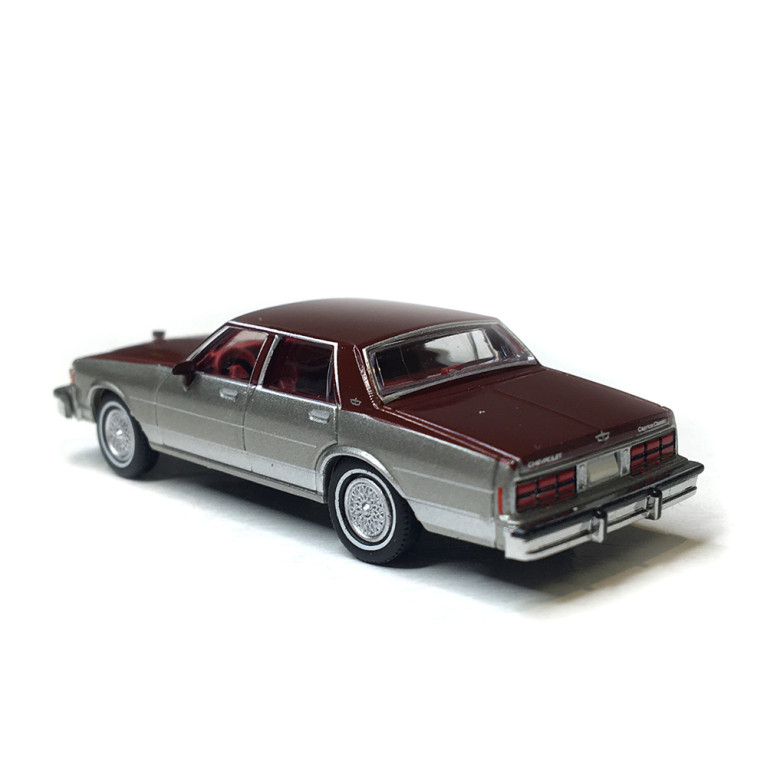 Chevrolet Caprice, argent / rouge foncé, 1987 - BREKINA 19708 - HO 1/87