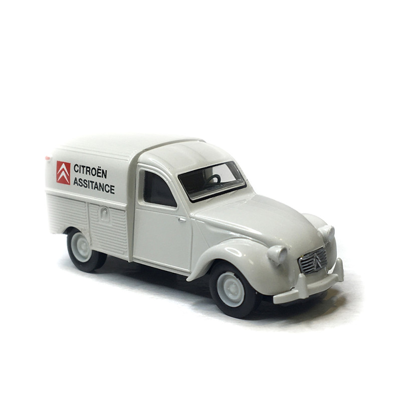 Citroën 2CV fourgonette, blanc, 1951 - BREKINA 14173 - HO 1/87