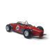 Ferrari 156 F1, Rouge, n°20 Wolfgang Graf Berghe von Trips, grand prix de Reims 1961 - BREKINA 22994 - HO 1/87