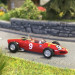 Ferrari 156 F1, Rouge, n°9 Innes Irelande, grand prix de Silverstone 1962 - BREKINA 22995 - HO 1/87