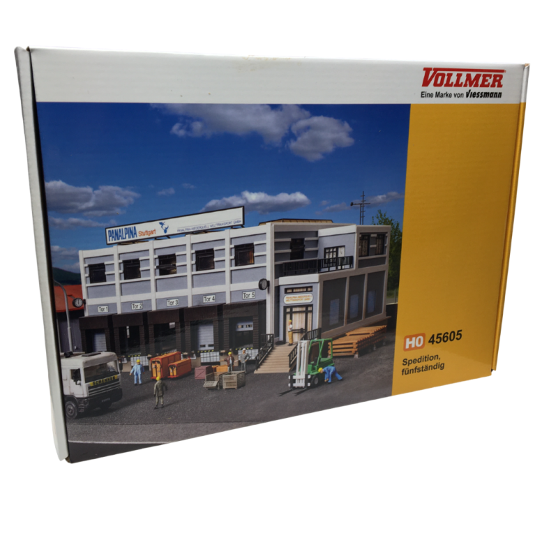 Dépôt de marchandises, 5 voies - VOLLMER 45605 - HO-1/87 pour modélisme ferroviaire