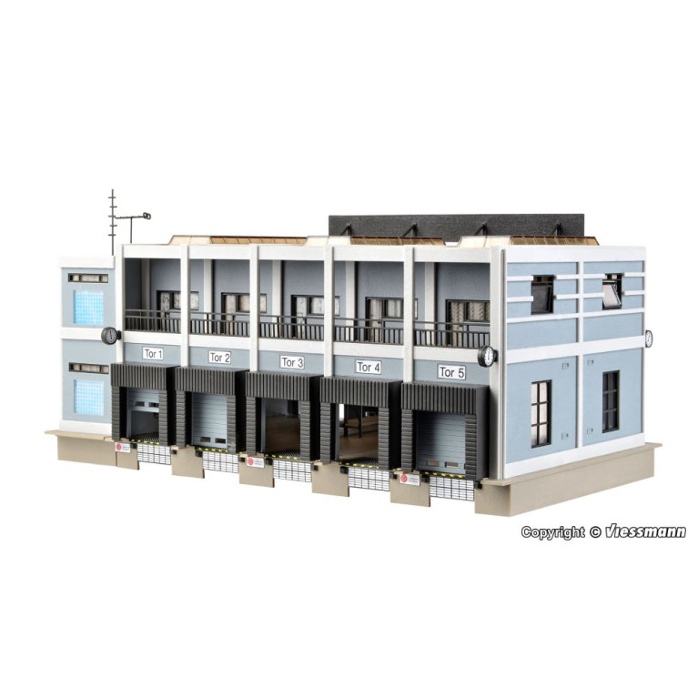 Dépôt de marchandises, 5 voies - VOLLMER 45605 - HO-1/87 pour modélisme ferroviaire