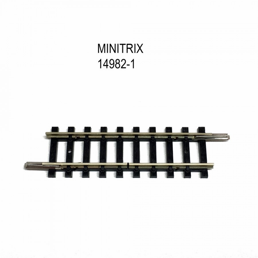 Rail droit 1 coupure 50mm  -N-1/160-MINITRIX 14982