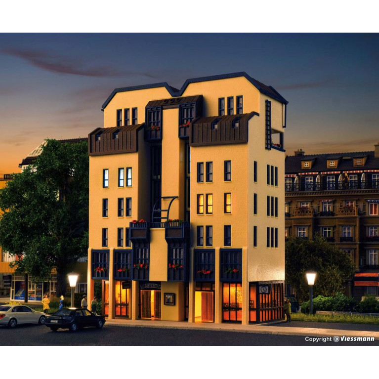 Appartements urbains - VOLLMER 43801 - HO-1/87 pour modélisme ferroviaire