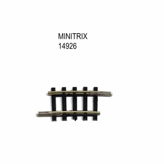 Rail courbe R2  228.2mm  6 degrés -N-1/160-MINITRIX 14926