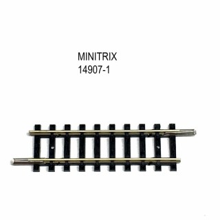 Rail petite droite 50mm -N-1/160-MINITRIX 14907