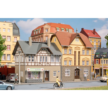 Maison d'habitation 2/4 rue de la gare - Auhagen 12354 - HO 1/87, TT 1/120