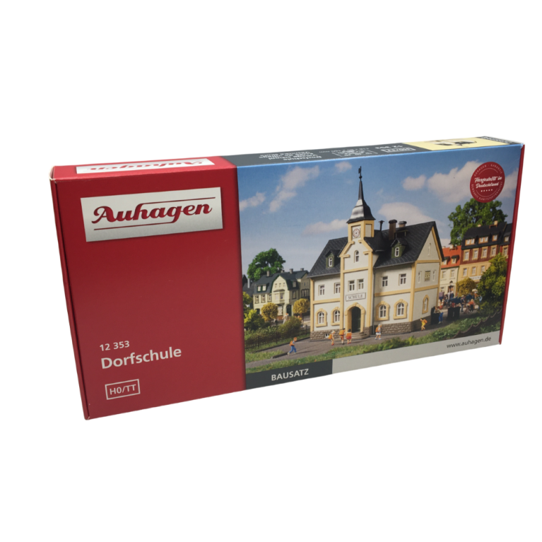 École du village - Auhagen 12353 - HO 1/87, TT 1/120  modélisme, dioramas