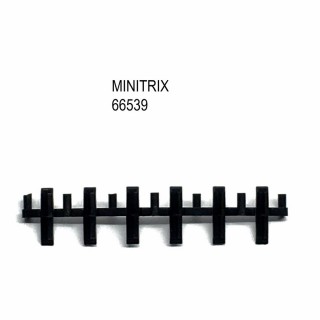 6 éclisses isolantes plastique -N-1/160-MINITRIX 66539