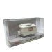 Caravane Eriba roulante, ivoire, stores rouges, 1964 - SAI 2697 - HO 1/87