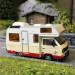 Volkswagen T3 Gipsy camping car, blanc/beige/rouge, 1983 - BREKINA 33975 - HO 1/87