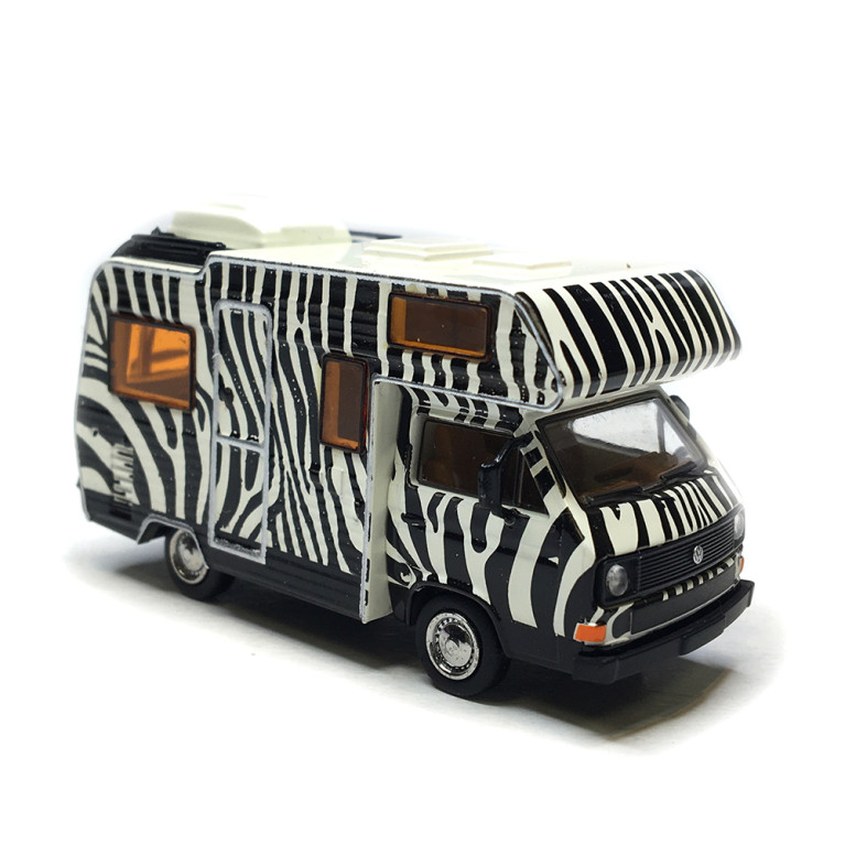 Volkswagen T3 Gipsy camping car, "safari", 1983 - BREKINA 33978 - HO 1/87