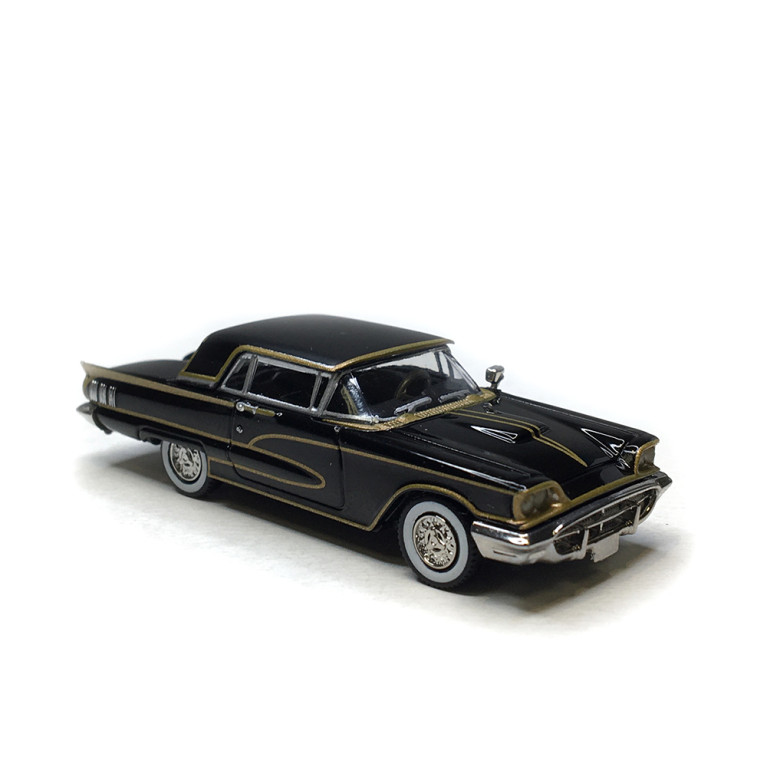 Thunderbird hardtop, noir/doré de Billy Gibbons, 1960 - BREKINA 18205 - HO 1/87