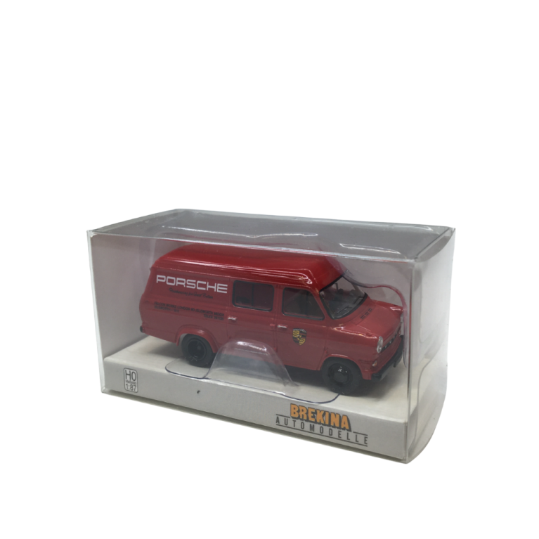 FORD Transit Mk 1, Porsche UK, 1970 - BREKINA 34164 - HO 1/87