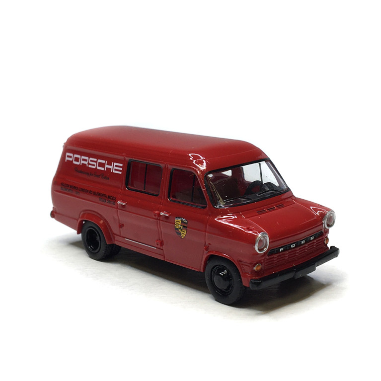 FORD Transit Mk 1, Porsche UK, 1970 - BREKINA 34164 - HO 1/87