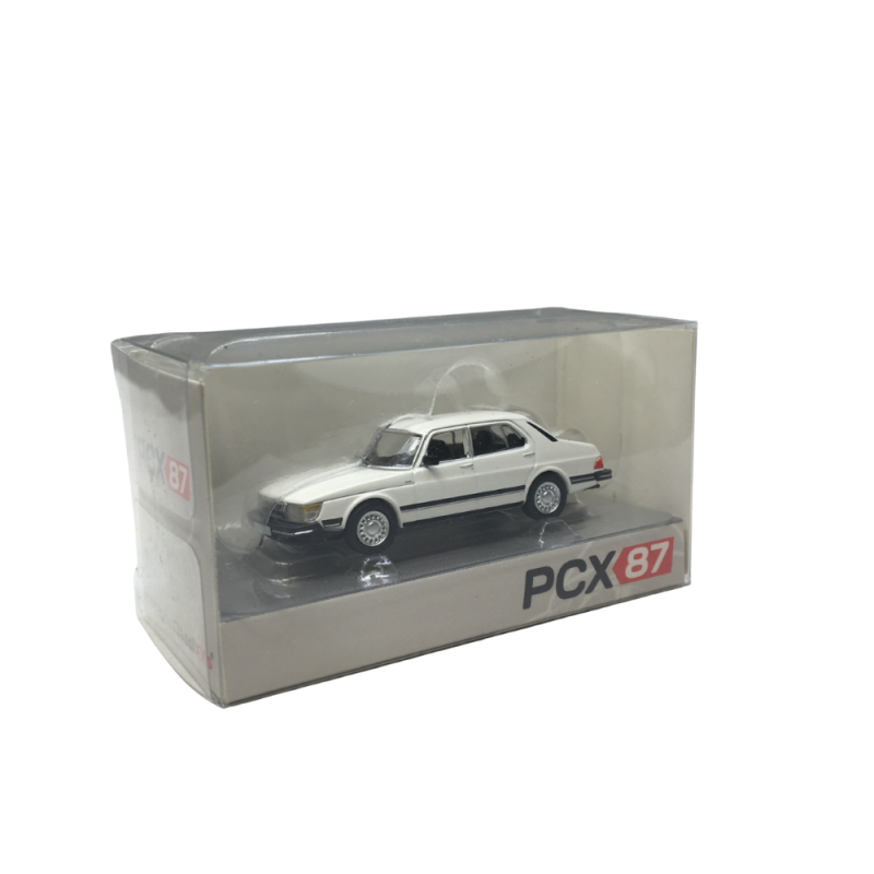 Saab 900 berline, blanc, 1981 - PCX870757 - HO 1/87