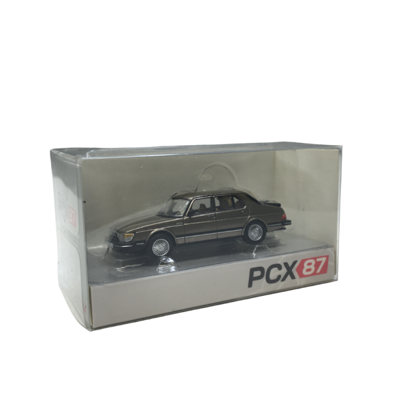 Saab 900 turbo berline, brun métallisé, 1981 - PCX870758 - HO 1/87