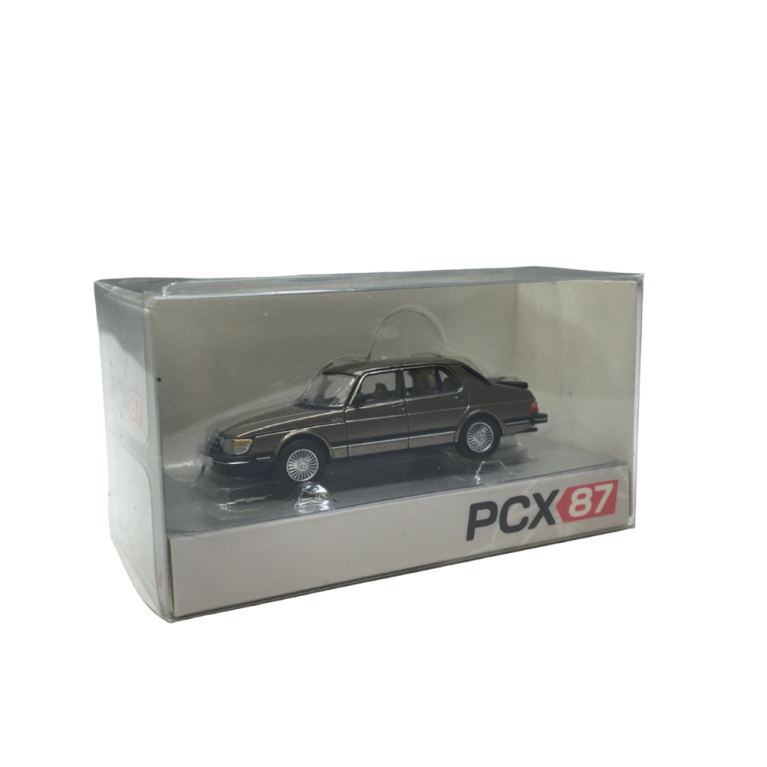 Saab 900 turbo berline, brun métallisé, 1981 - PCX870758 - HO 1/87