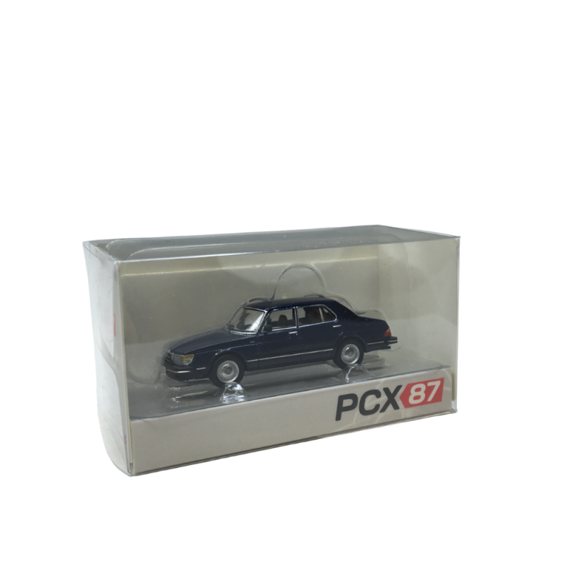 Saab 900 berline, bleu foncé, 1981 - PCX870759 - HO 1/87