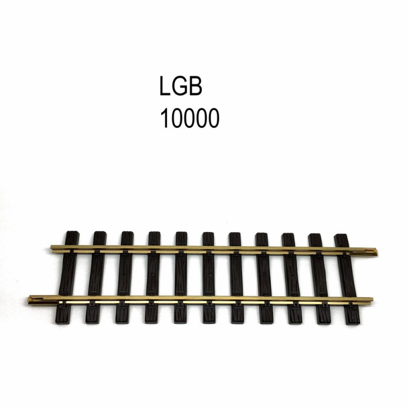 Rail droit 300mm train de jardin -G-1/28-LGB 10000