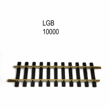 Rail droit 300mm train de jardin -G-1/28-LGB 10000