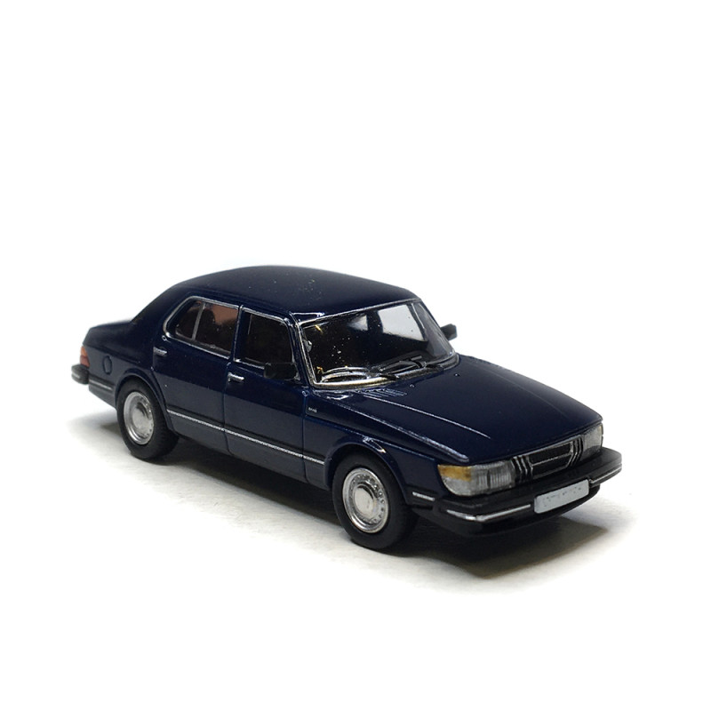 Saab 900 berline, bleu foncé, 1981 - PCX870759 - HO 1/87