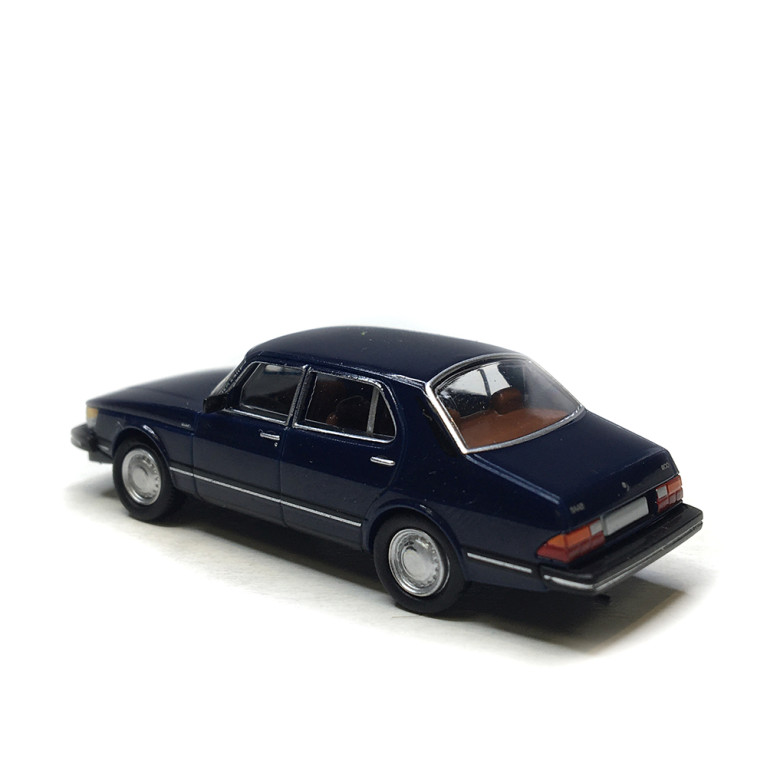 Saab 900 berline, bleu foncé, 1981 - PCX870759 - HO 1/87