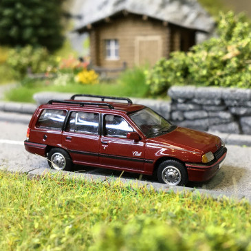 Opel Kadett E Caravan, rouge foncé métallisé, 1989 - PCX870499 - HO 1/87